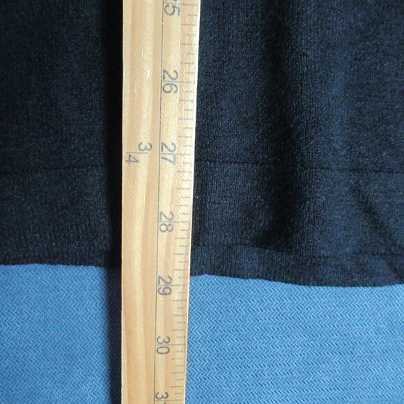 Vintage Pronto-Uomo Firenze Sweater Mens Large Black Knit Polo 90s Made in Italy - Picture 3 of 7